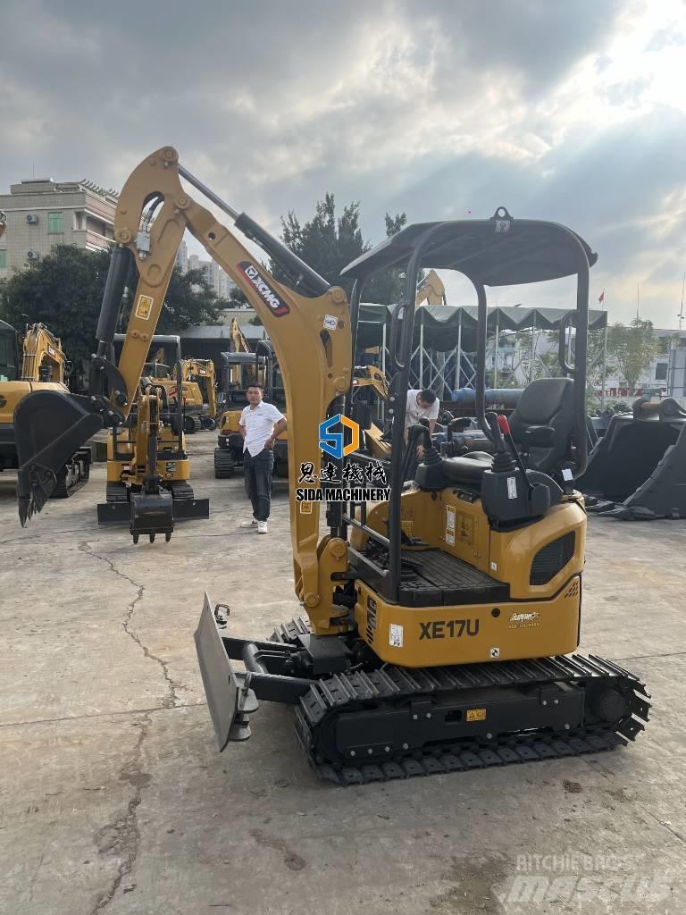 XCMG XE 17 U Mini bagri <7t