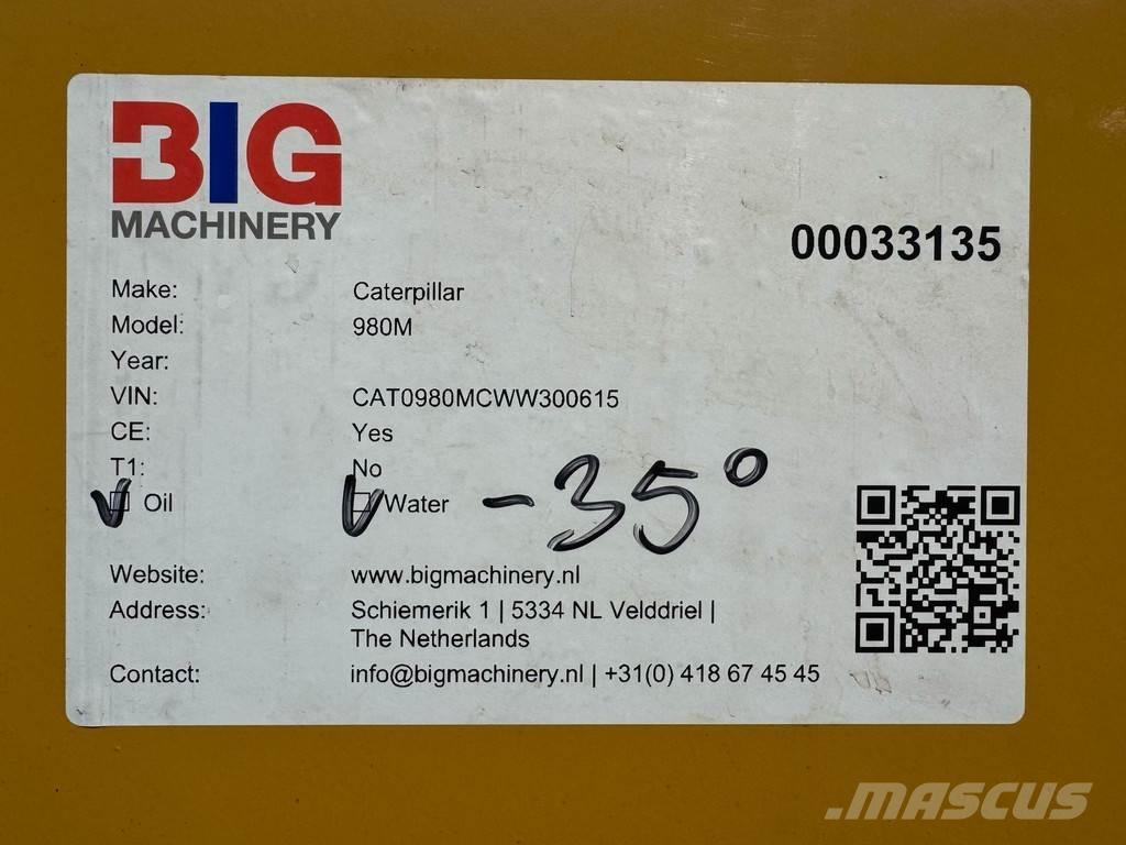 CAT 980M Kolesni nakladalci