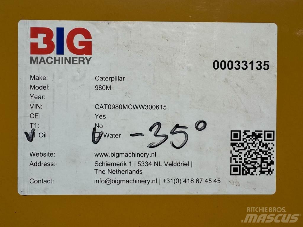 CAT 980M Kolesni nakladalci