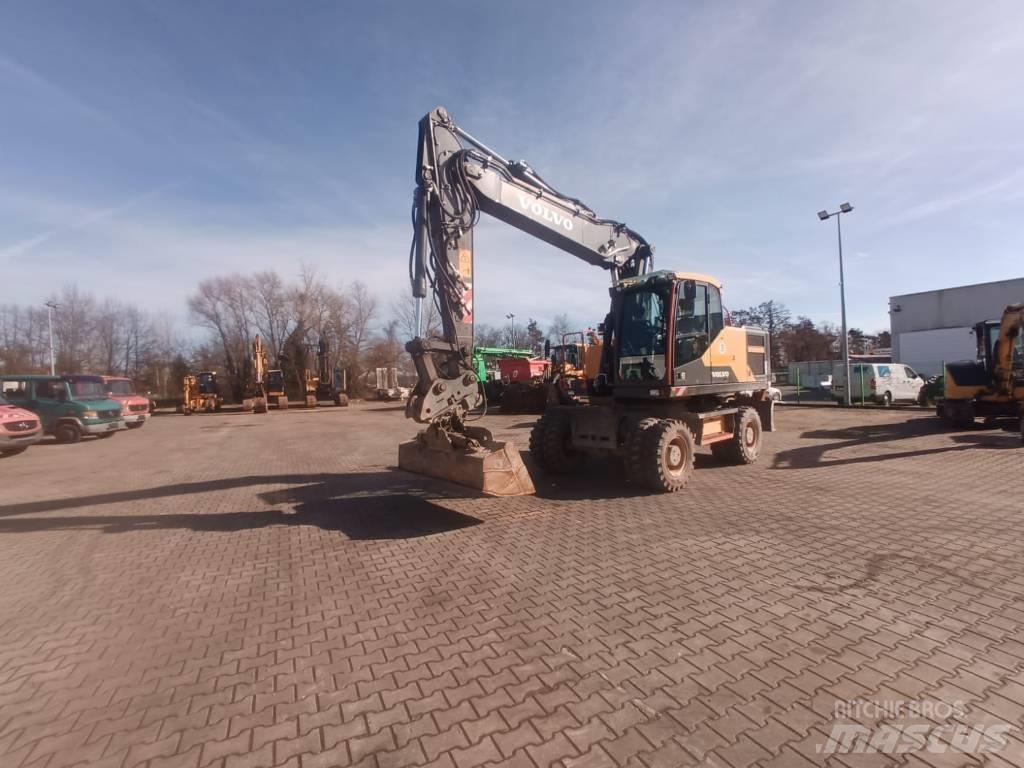 Volvo EW 180 E Bagri na kolesih