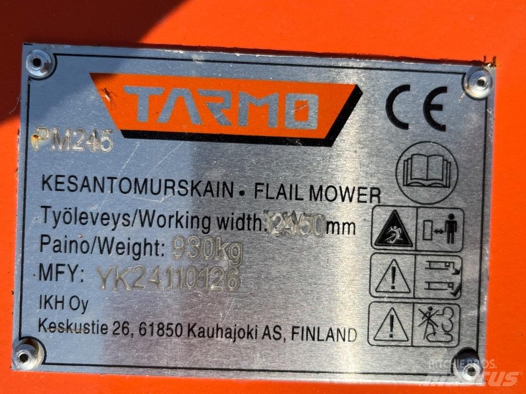 Tarmo PM 245 Kosilnice za pašnike