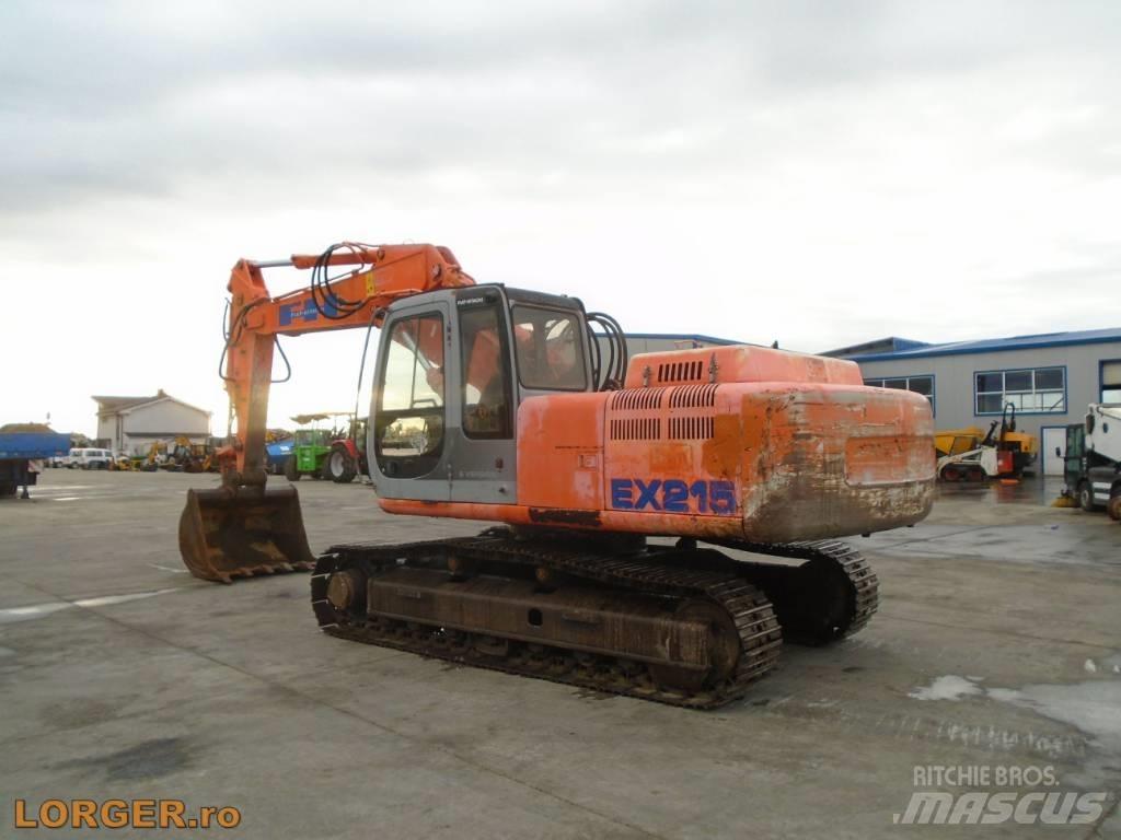 Fiat-Hitachi EX 215 Bagri goseničarji