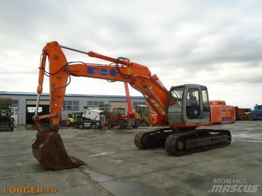 Fiat-Hitachi EX 215 Bagri goseničarji
