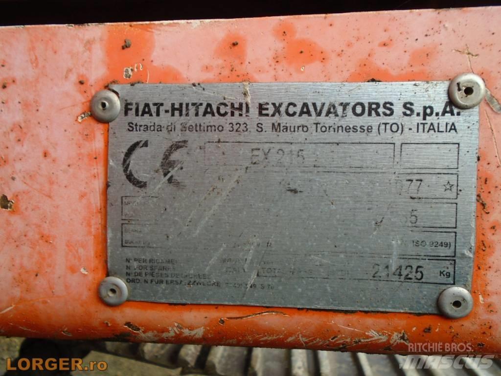 Fiat-Hitachi EX 215 Bagri goseničarji