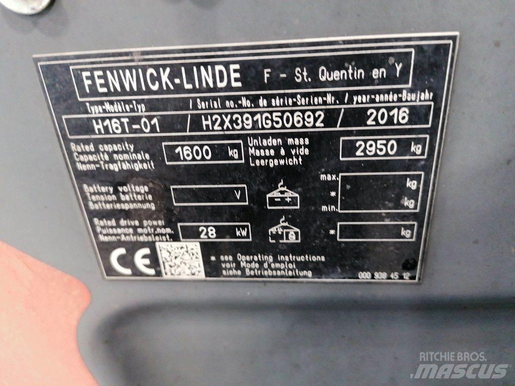Linde H16T-01 Plinski viličarji