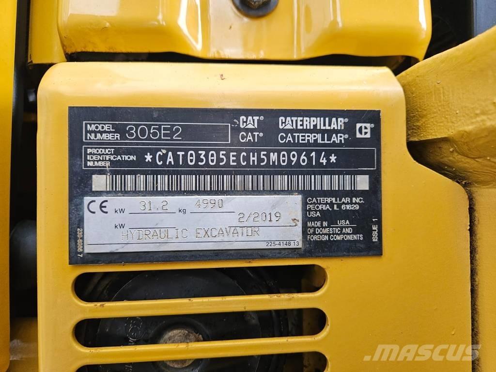 CAT 305 E2 Mini bagri <7t