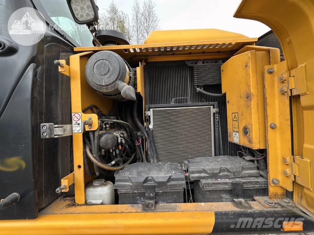 JCB JS 145 W Bagri na kolesih