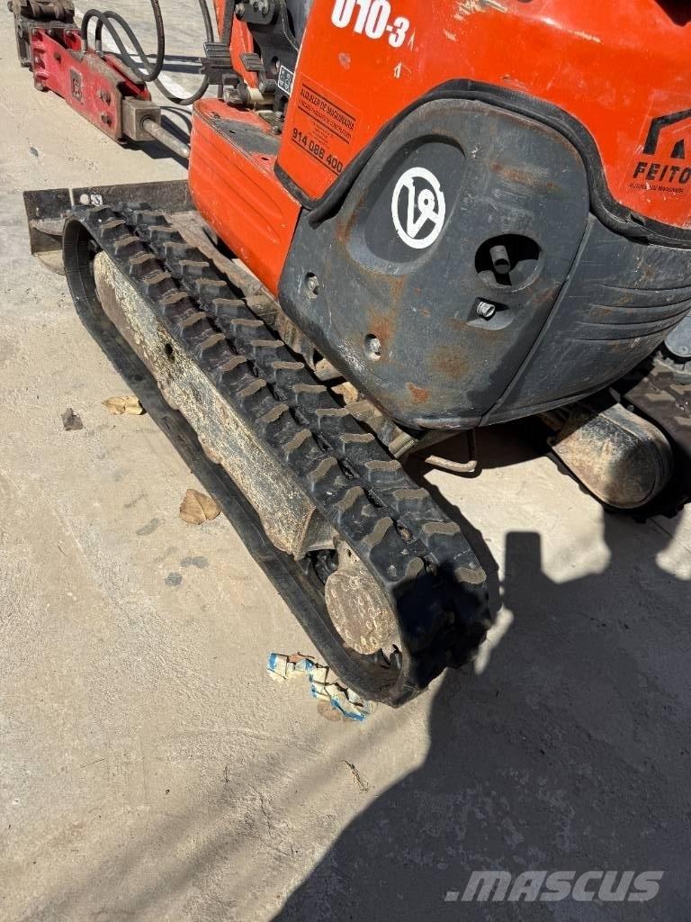 Kubota U 10-3 Mini bagri <7t