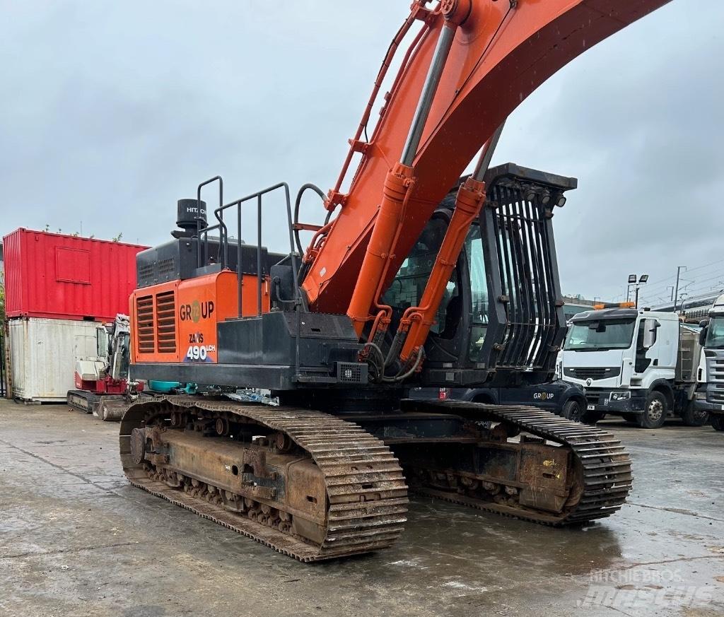 Hitachi 490 Bagri goseničarji