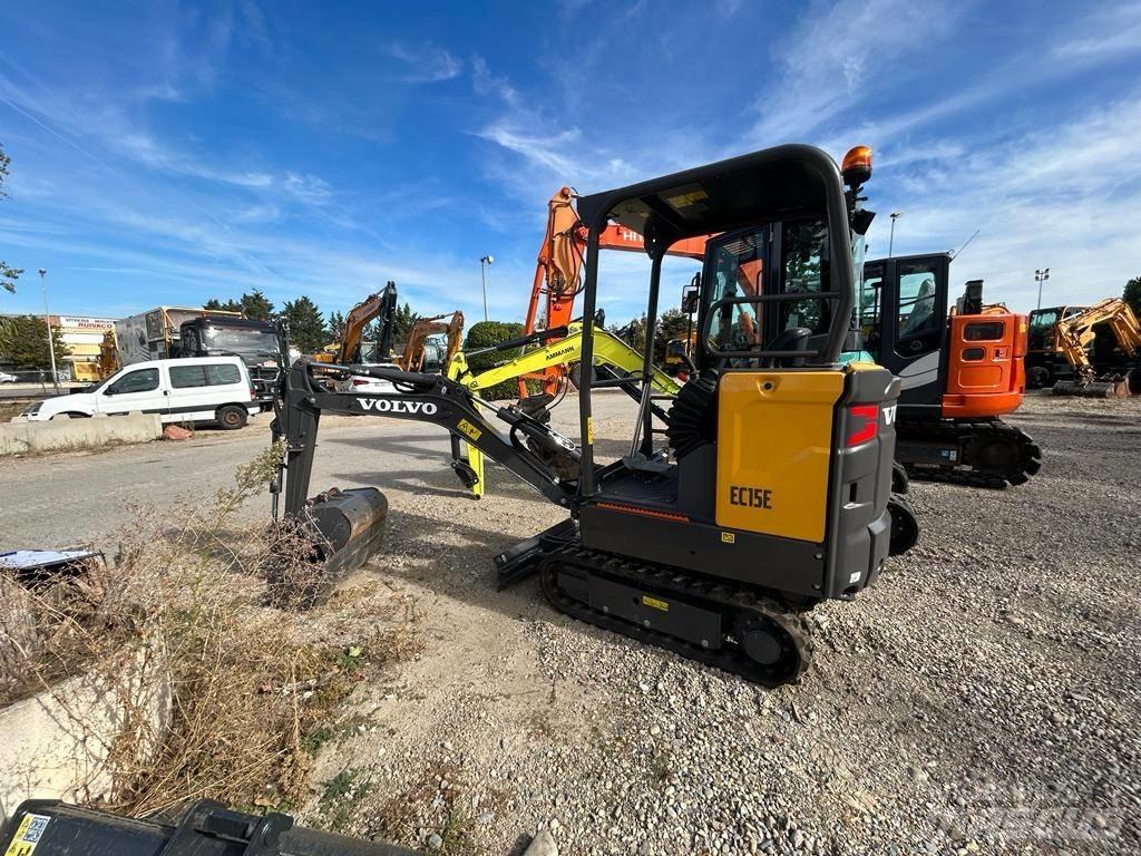 Volvo EC 15 E Mini bagri <7t