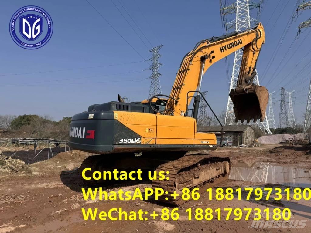 Hyundai R350LVS Bagri goseničarji