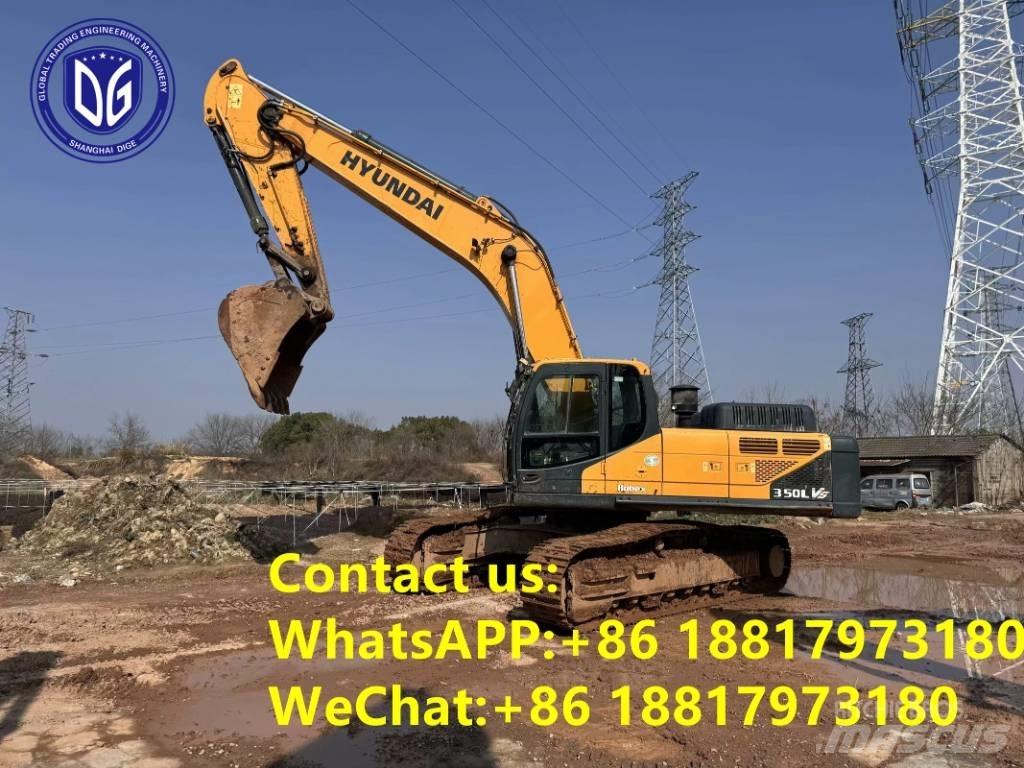 Hyundai R350LVS Bagri goseničarji