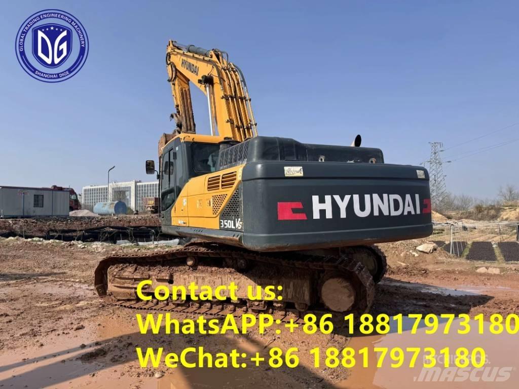 Hyundai R350LVS Bagri goseničarji