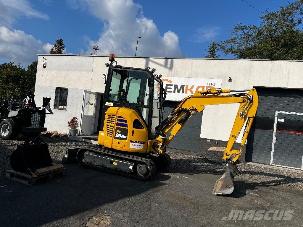 Komatsu PC 26 MR-5 Mini bagri <7t