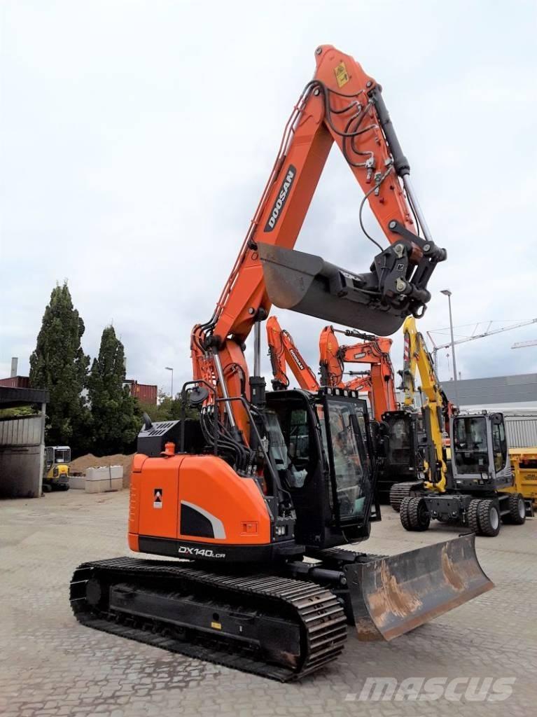 Doosan DX140LCR-5 Bagri goseničarji