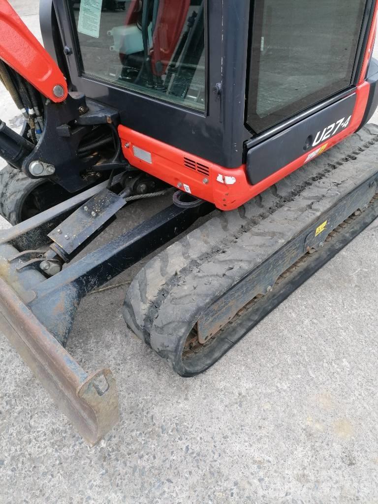 Kubota U27-4 Mini bagri <7t