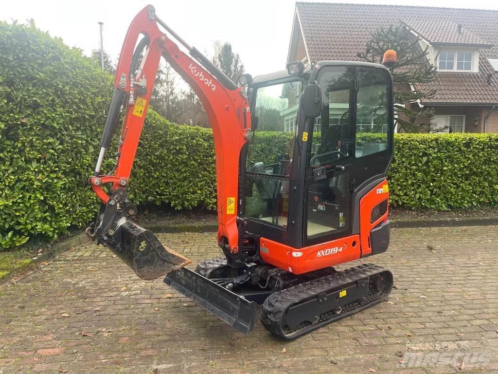 Kubota Kx019 Mini bagri <7t