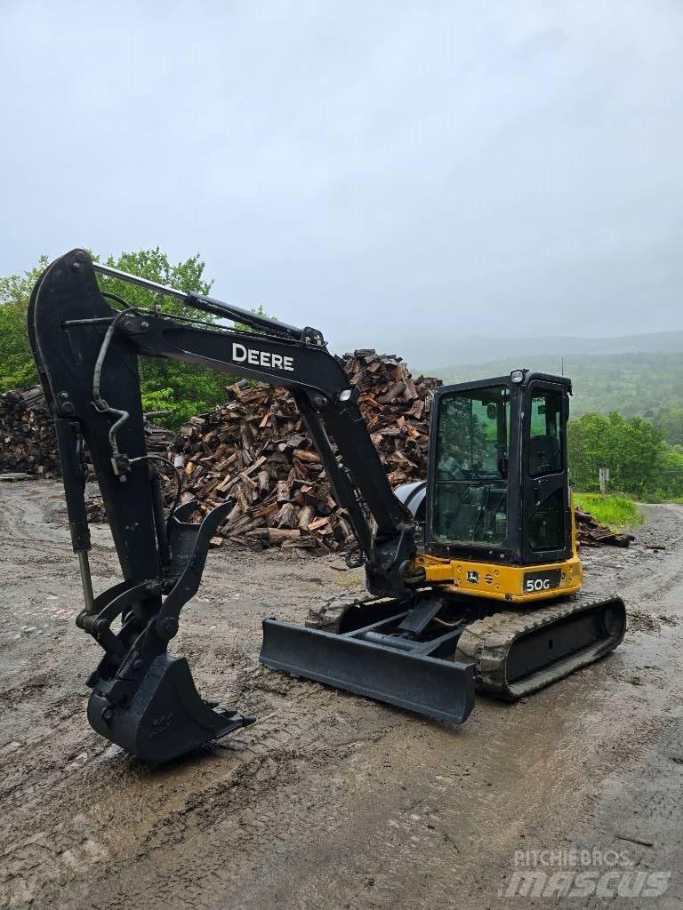 DEERE 50G Mini bagri <7t
