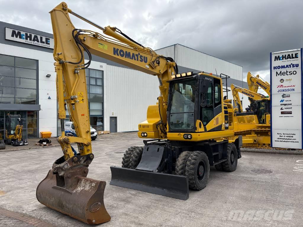 Komatsu PW148-11 Bagri na kolesih
