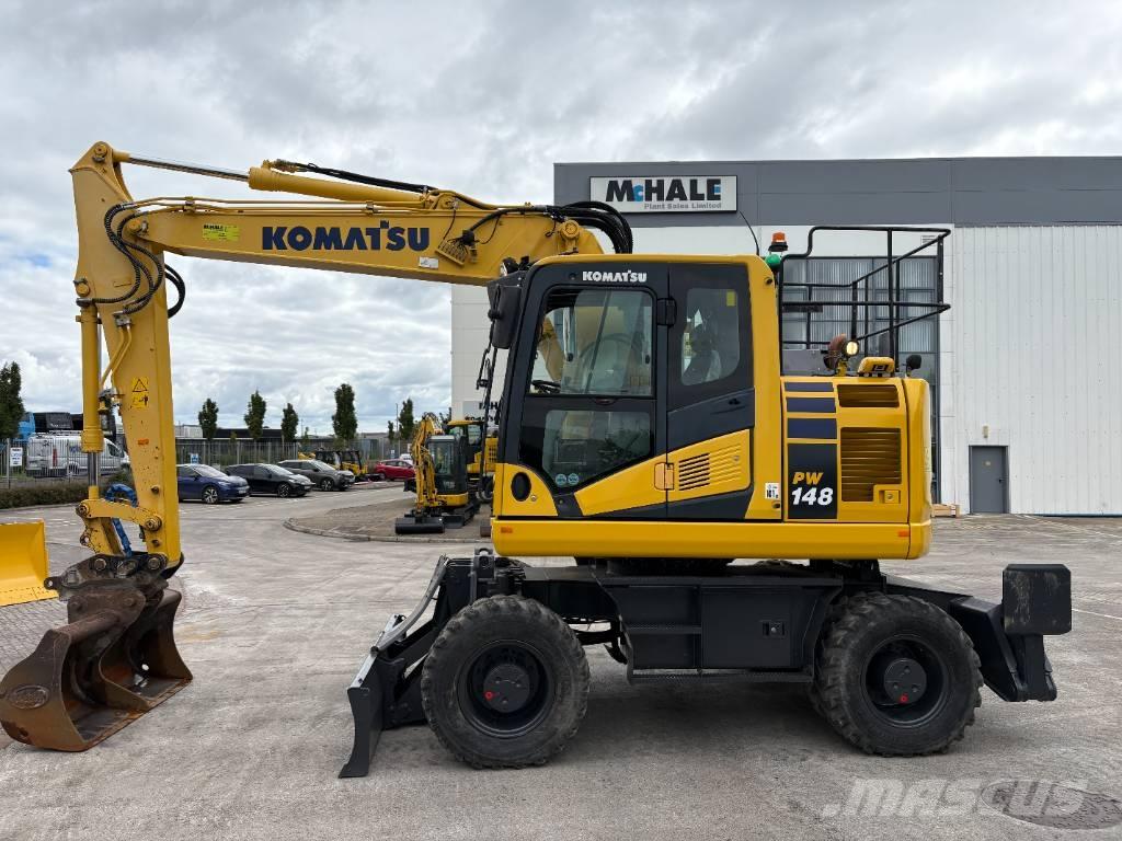 Komatsu PW148-11 Bagri na kolesih