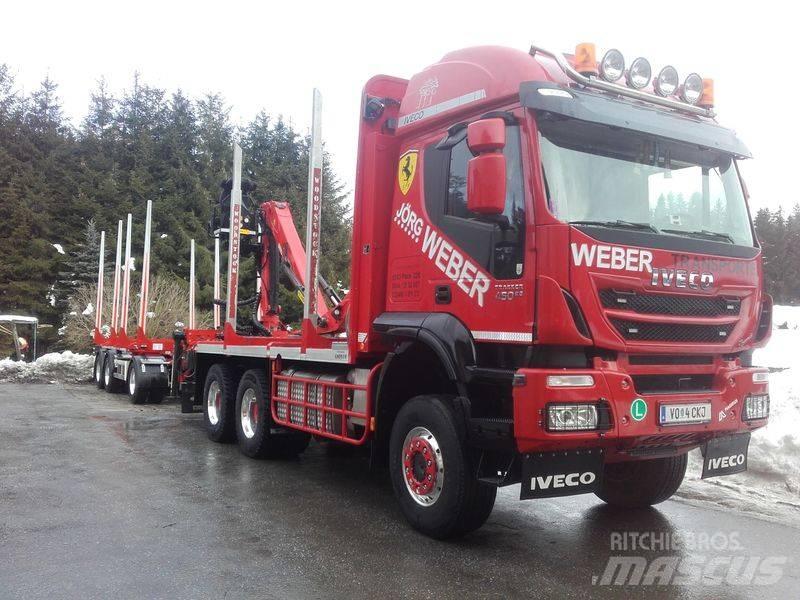 Iveco Trakker 450 Tovornjaki z žerjavom