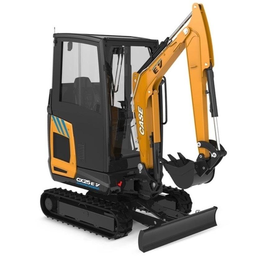CASE CX 25 EV Mini bagri <7t
