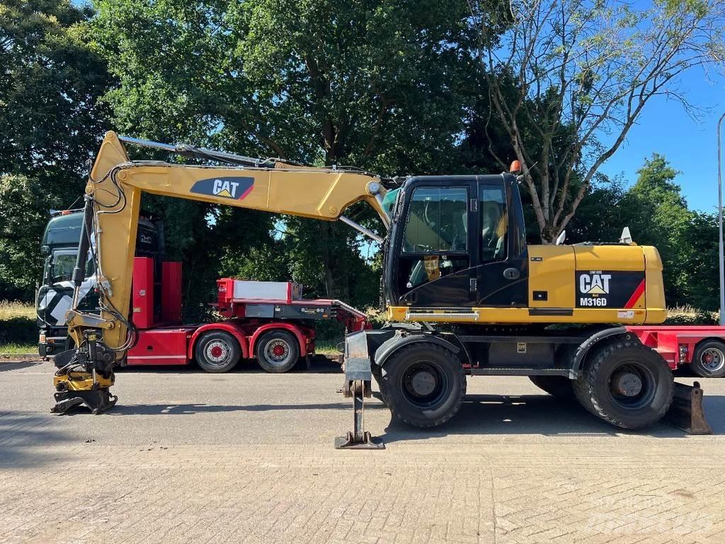 CAT M316D Bagri na kolesih