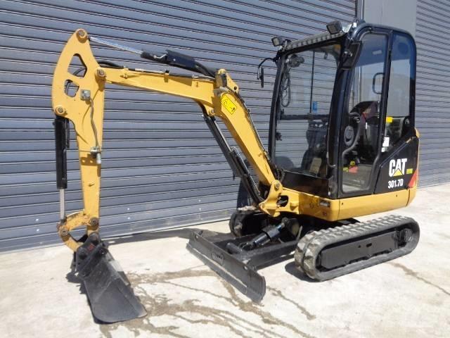 CAT 301.7 D Mini bagri <7t