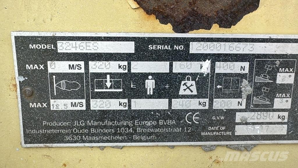 JLG 3246 ES Škarjaste dvižne ploščadi