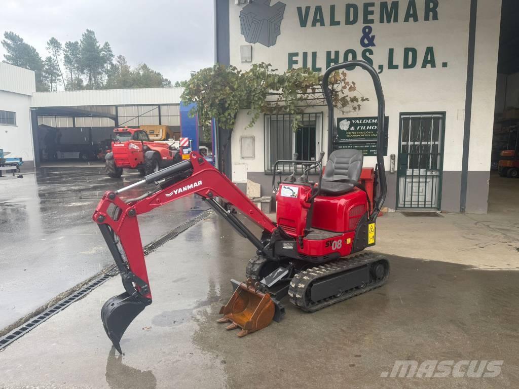 Yanmar SV 08 Mini bagri <7t
