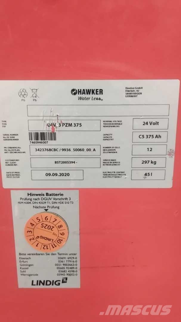 Linde L14 Samopogonski ročni viličarji