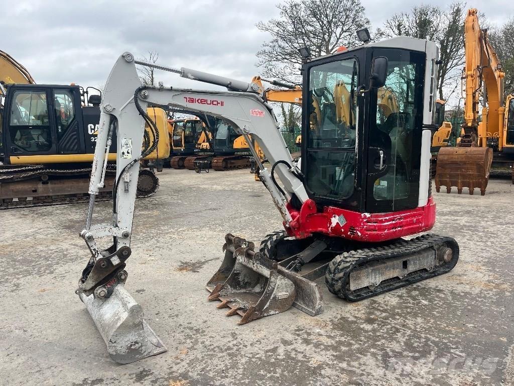 Takeuchi TB 23 R Mini bagri <7t