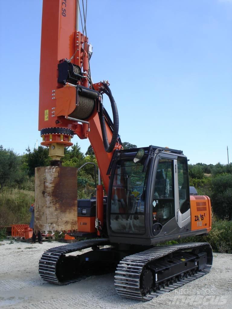  GEAX DTC50 Stroji za zabijanje stebrov - pilotov