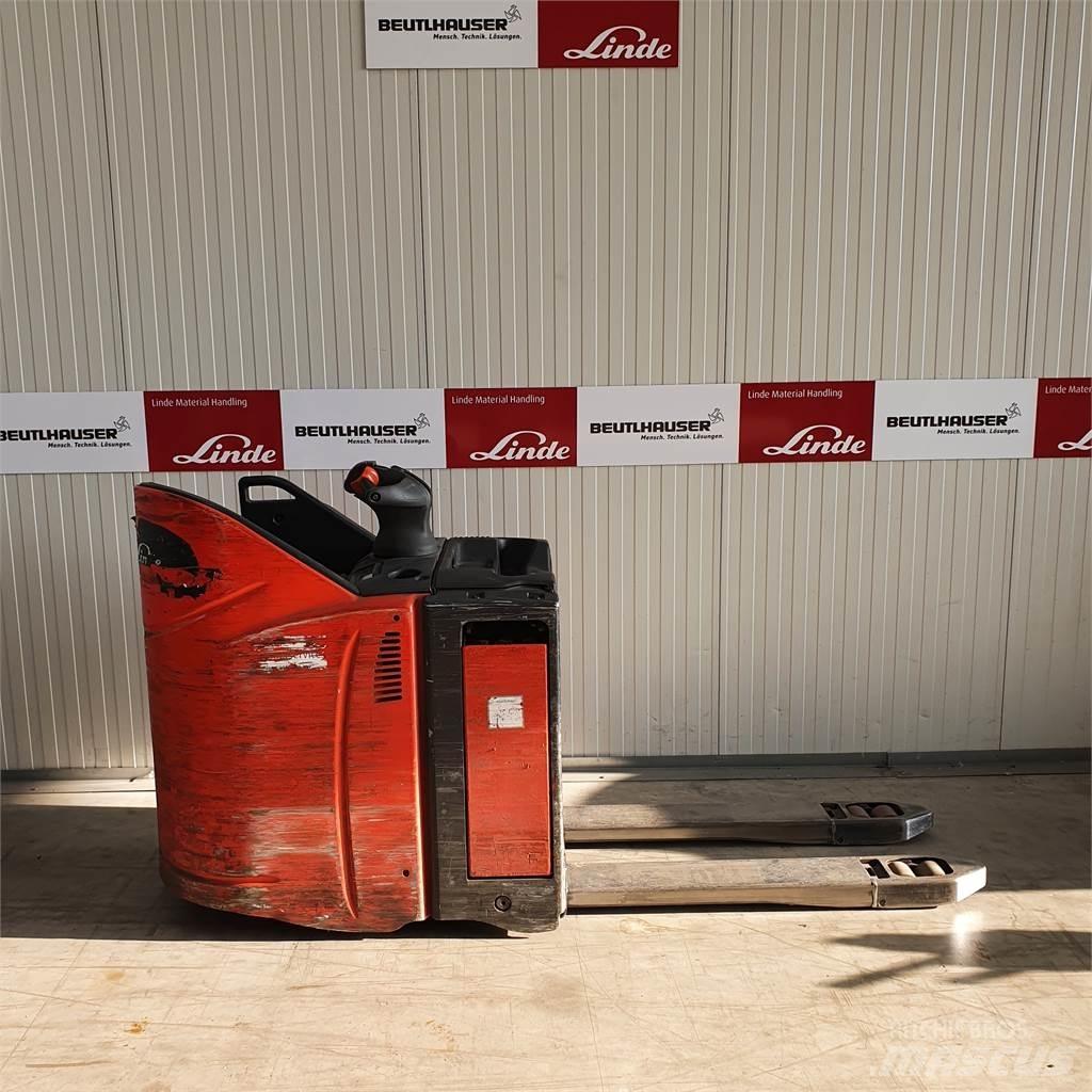 Linde T20SP kurz Električni nizko dvižni viličar