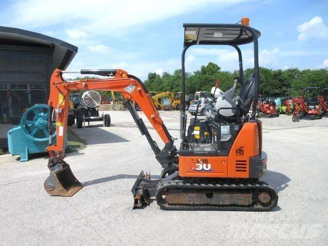 Hitachi ZX19 U-6 Mini bagri <7t