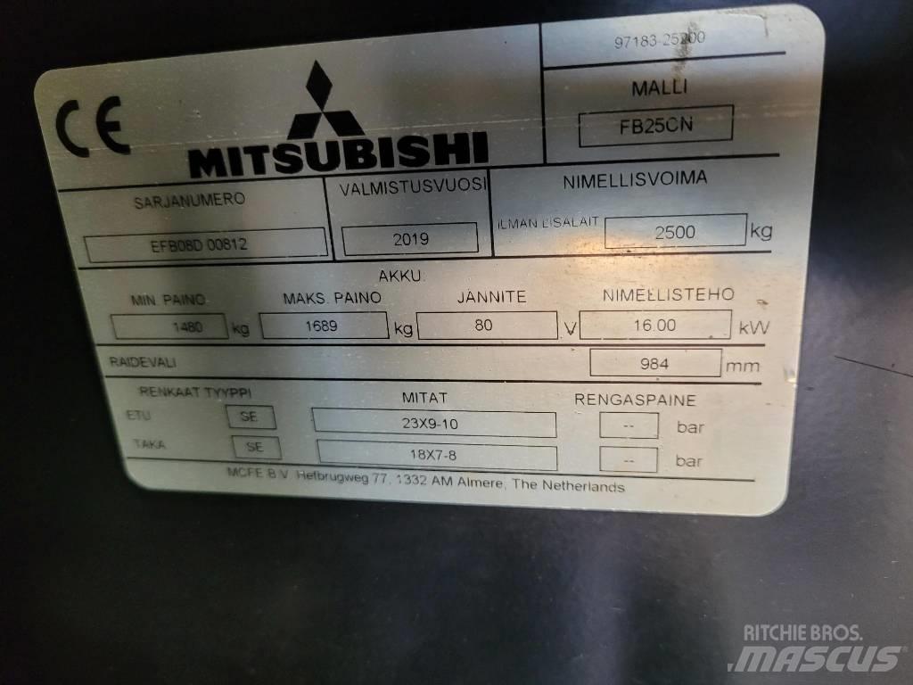 Mitsubishi FB 25 CN Električni viličarji
