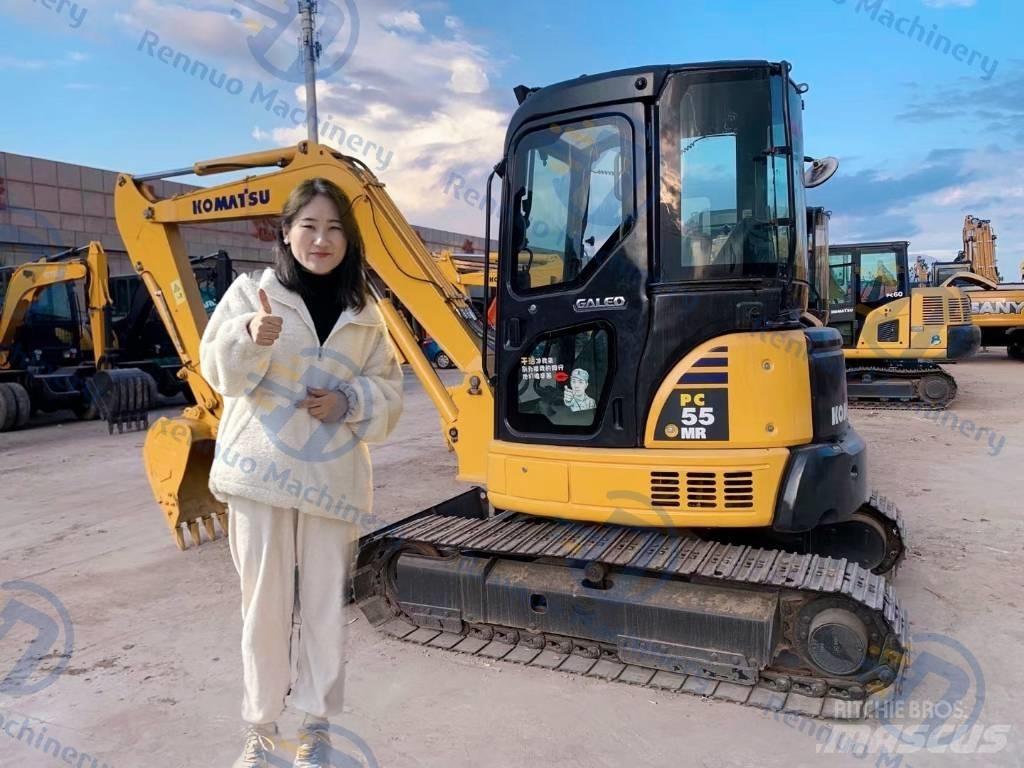 Komatsu PC 55 MR Mini bagri <7t