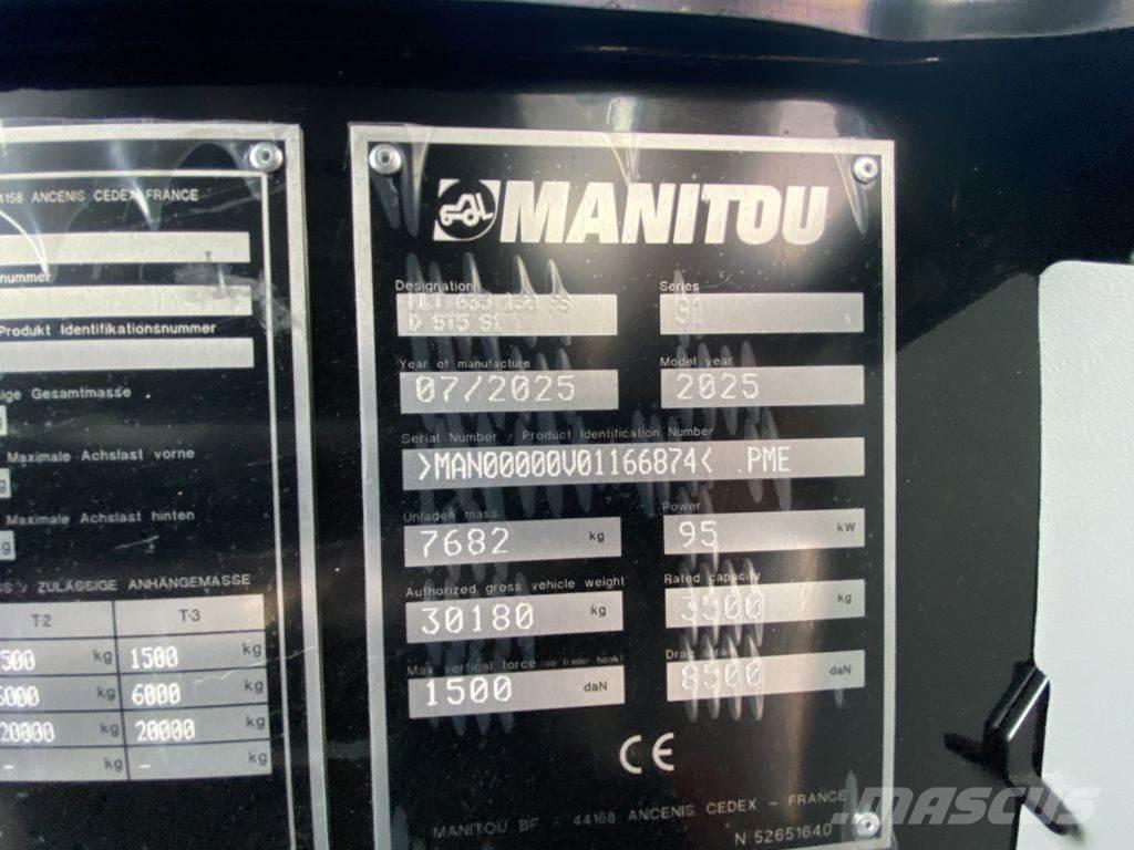 Manitou MLT635 Teleskopski viličarji