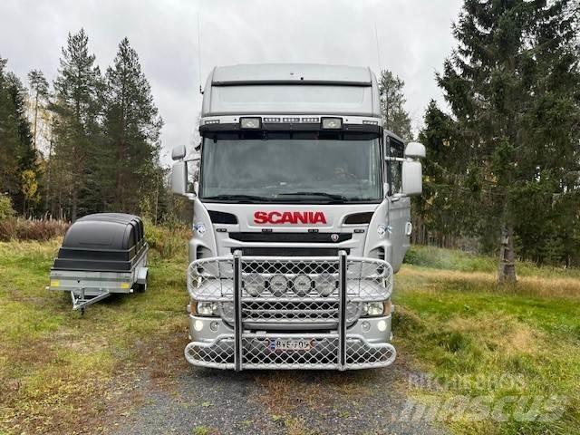 Scania R 560 6*2 Tovornjaki s kesonom/platojem