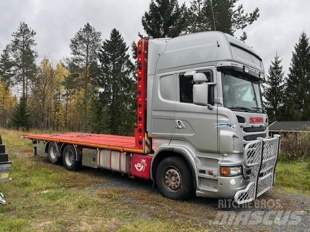 Scania R 560 6*2 Tovornjaki s kesonom/platojem