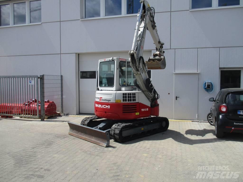 Takeuchi TB 153 FR Mini bagri <7t