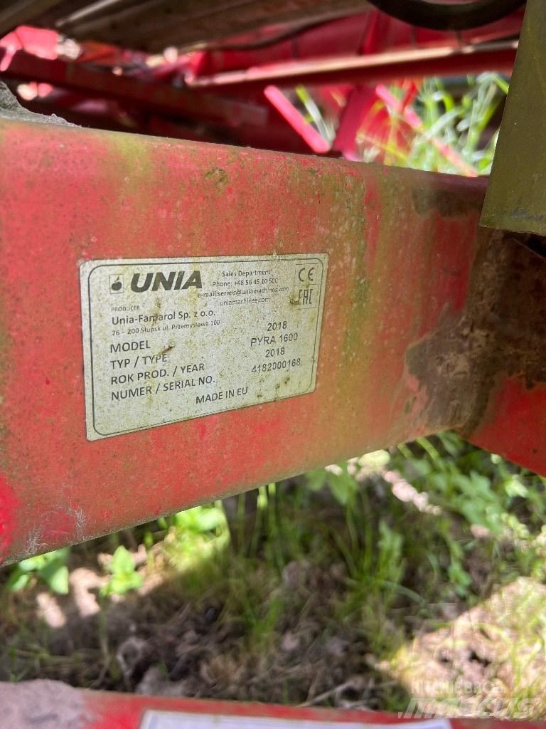 Unia PYRA 1600 Stroji za žetje krompirja