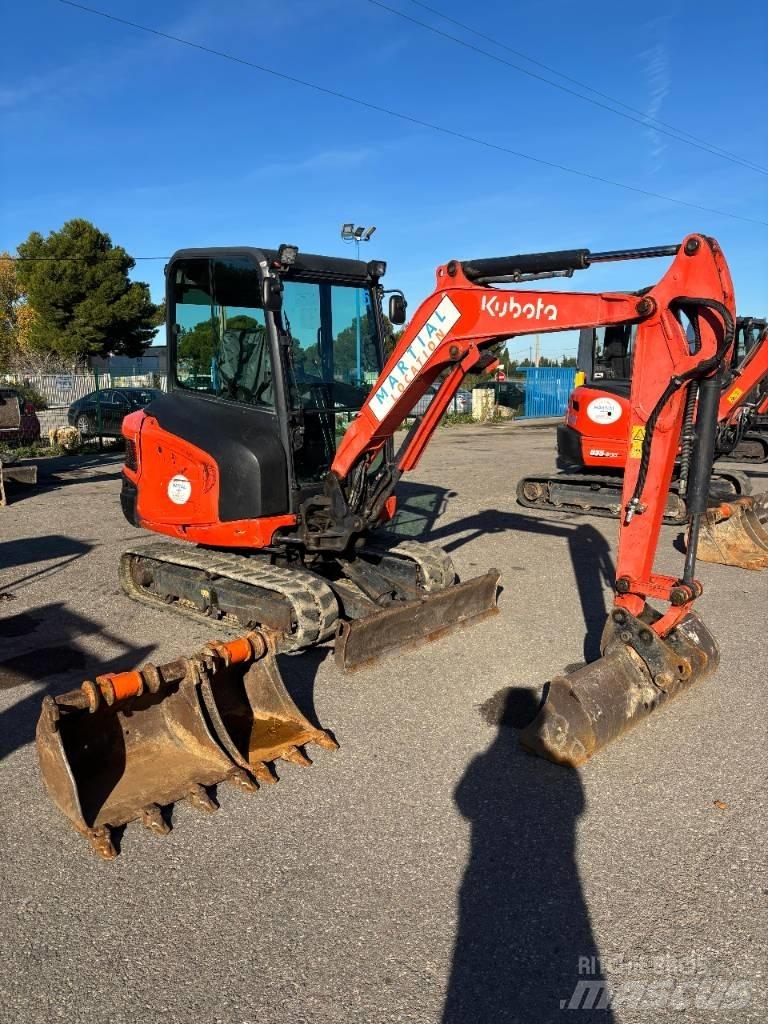 Kubota KX 027 Mini bagri <7t