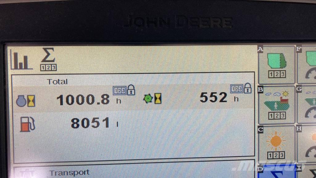 John Deere 8600I Stroji za krmo na lastni pogon