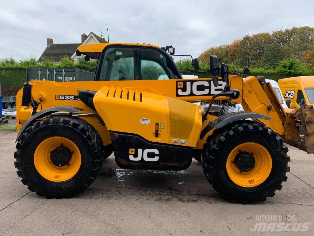 JCB 538-70 Kmetijski teleskopski nakladalci
