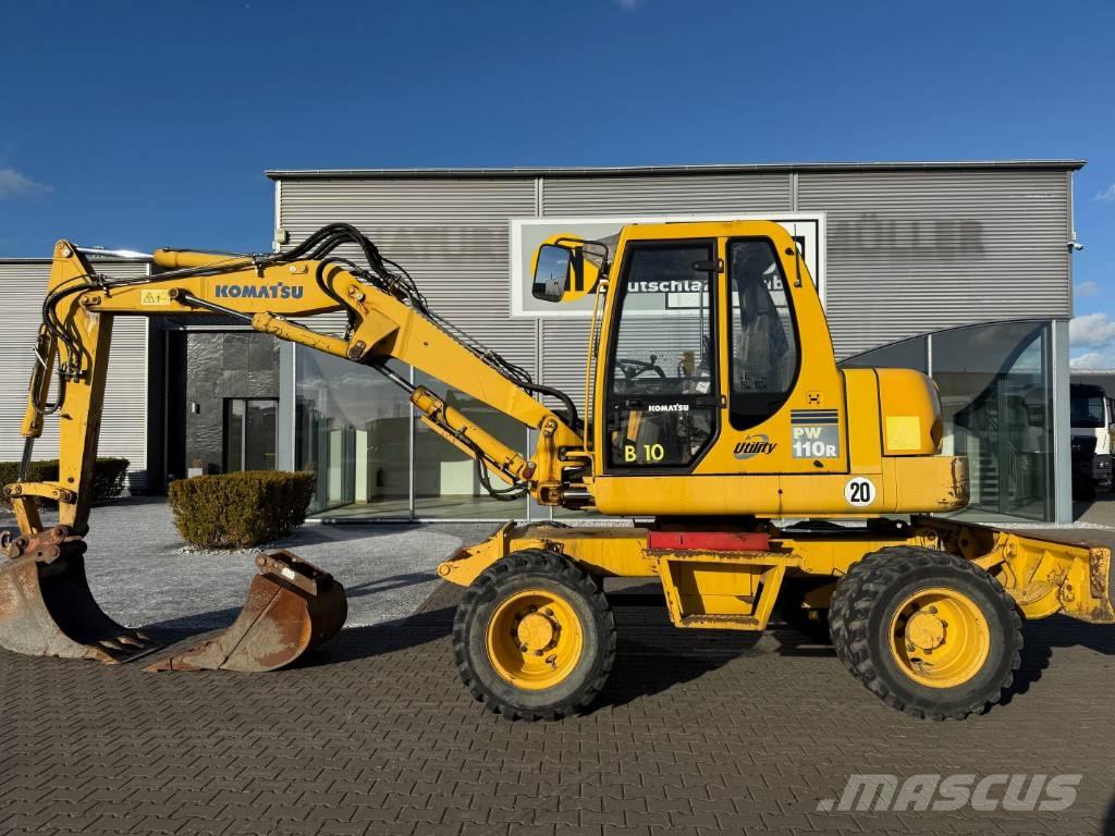 Komatsu PW 110 Bagri na kolesih