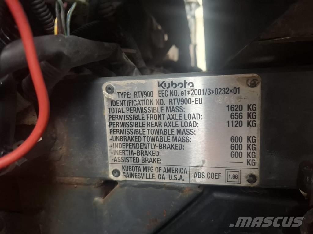 Kubota RTV 900 UTV-ji