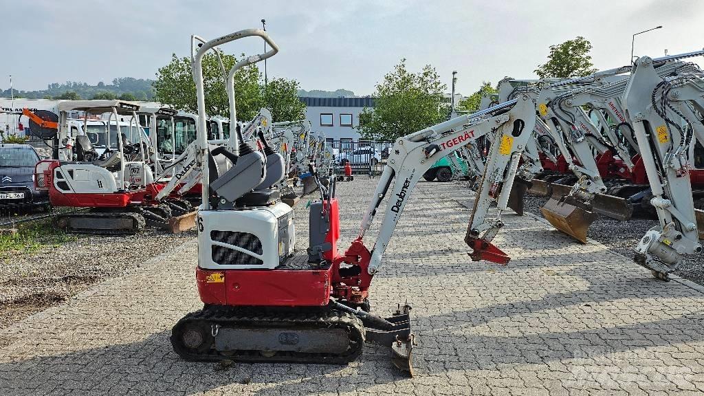 Takeuchi TB 210 R Mini bagri <7t