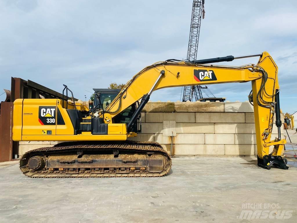 CAT 330-07a Bagri goseničarji
