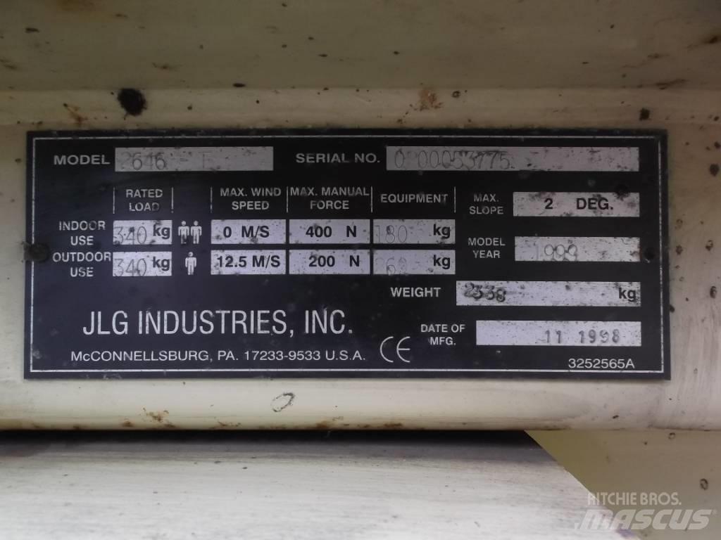 JLG 2646E      V-2288 Vertikalna dvigala